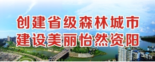 操逼网站免费创建省级森林城市 建设美丽怡然资阳